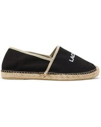 Lacoste - Logo-Print Espadrilles - Lyst