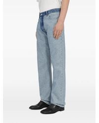 MM6 by Maison Margiela - Inside-Out Straight-Leg Jeans - Lyst