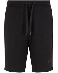 ARMANI EXCHANGE - Bermuda Con Logo - Lyst
