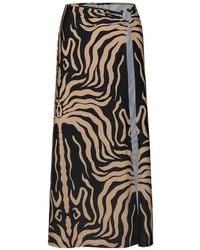 Johanna Ortiz - Nuevo Destino Midi Skirt - Lyst