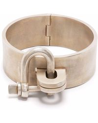 Parts Of 4 Restraint Chunky Cuff Bracelet - Metallic