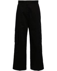 Manuel Ritz - Straight-leg Cotton Cargo Trousers - Lyst