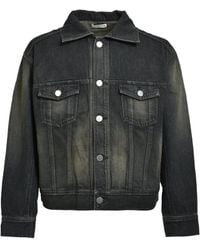 VIVAMUS - Washed Denim Jacket - Lyst