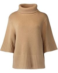 Michael Kors - Funnel-Neck Cashmere Sweater - Lyst