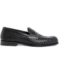 DSquared² - Woven Texture Flat Shoes With Low Heel - Lyst