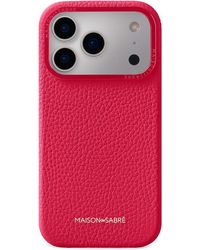 Maison De Sabre - Leather Iphone 17 Pro Case - Lyst