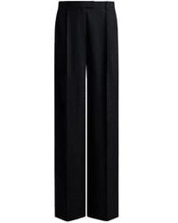 12 STOREEZ - Pleated Wide-Leg Trousers - Lyst