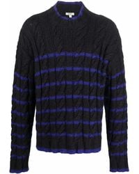 Phipps - Pull Rayé En Maille Torsadée - Lyst
