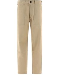 ANDBLUE - Patch-Pockets Trousers - Lyst