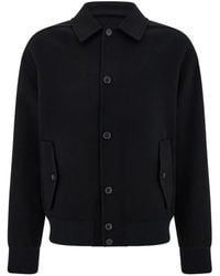 Ferragamo - Wool And Cashmere Blouson - Lyst