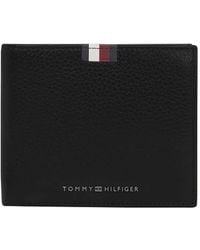 Tommy Hilfiger - Bifold Leather Wallet - Lyst