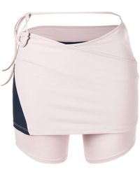 Hyein Seo Shorts mit Cut-Outs - Pink