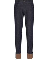 Emporio Armani - Jeans de algodón de mezclilla - Lyst