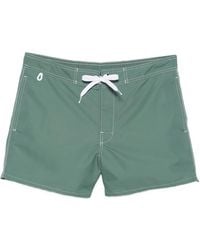 Sundek - Logo-Patch Swim Shorts - Lyst
