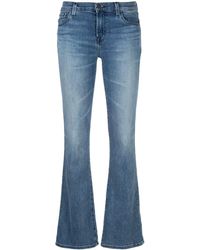 J Brand Sallie Mid-rise Boot Cut Jeans - Blue