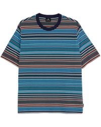 Paul Smith - Katoenen Gestreept T-Shirt - Lyst