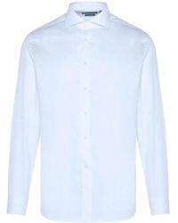 Corneliani - Long-Sleeve Button-Fastening Shirt - Lyst