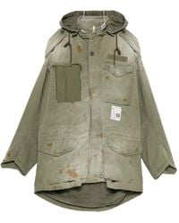 Maison Mihara Yasuhiro - Hooded jacket - Lyst