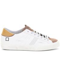 Date - Baskets À Empiècements En Cuir - Lyst