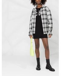 DSquared² - Vestido estilo camiseta con logo - Lyst