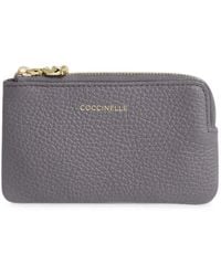 Coccinelle - C-Me Grained Leather Coin Small Purse - Lyst