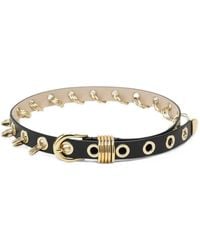 DEHANCHE - Revenge Eyelet-Embellished Ring-Detail Belt - Lyst
