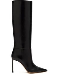 Francesco Russo - 75Mm Stiletto Knee-High Boots - Lyst