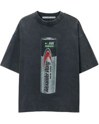 Alexander Wang - Camiseta con estampado gráfico - Lyst