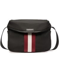 Bally - Borsa Messenger Con Dettaglio A Righe - Lyst