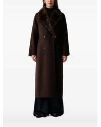Kaos - Buttoned Double-Breasted Coat - Lyst