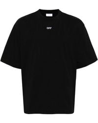 Off-White c/o Virgil Abloh - Scribble Diags T-Shirt - Lyst