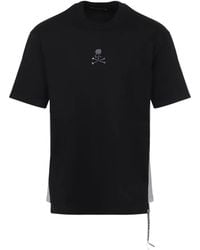 Mastermind Japan - T-Shirt Met Doodskop En Logo - Lyst