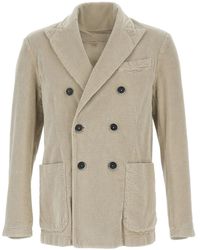 Barena - Double-Breasted Corduroy Blazer - Lyst