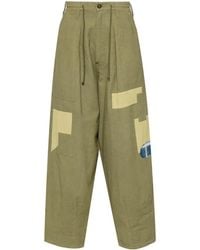 STORY mfg. - Panelled Organic Cotton Trousers - Lyst