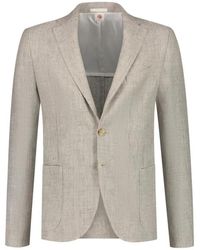Luigi Borrelli Napoli - Single-Breasted Blazer - Lyst