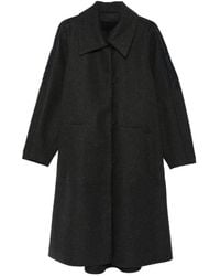 FRANCESCA MARCHISIO - Cappotto Con Inserto Trapuntato - Lyst