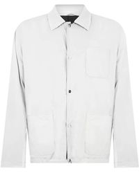 Herno - Surchemise Boutonnée À Poches Plaquées - Lyst