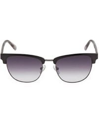 GUESS EYEWEAR - Clubmaster Logo-Engraved Sunglasses - Lyst