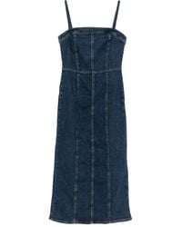 Levi's - Panelled Bustier Midi Dress - Lyst