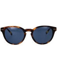 Polo Ralph Lauren - Tortoiseshell-Effect Round-Frame Sunglasses - Lyst