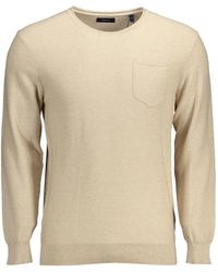 GANT - Chest-Pocket Crew-Neck Jumper - Lyst