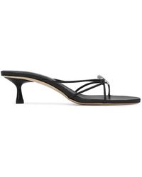 STUDIO AMELIA - 50Mm Pierre Pebble-Embellished Heeled Mules - Lyst