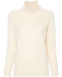 Twinset - Roll-Neck Wool-Cashmere Blend Jumper - Lyst