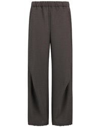 Laminar - Drawstring Straight-Leg Trousers - Lyst