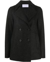 Harris Wharf London Chaquetón corto con doble botonadura - Gris