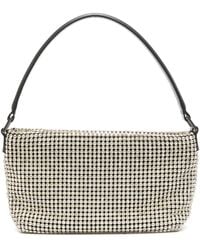 Self-Portrait - Small Diamante Crystal-embellished Tote Bag - Lyst