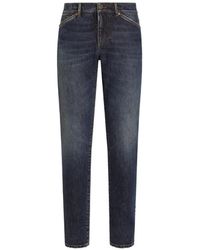 Dolce & Gabbana - Denim Trousers - Lyst