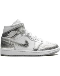 Nike - Air 1 Low Se "metallic Silver" Sneakers - Lyst
