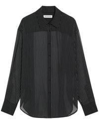 Frankie Shop - Peri Striped Shirt - Lyst