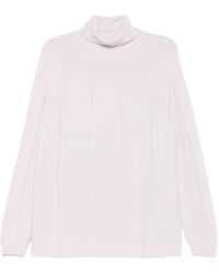 Le Tricot Perugia - Roll-Neck Sweater - Lyst